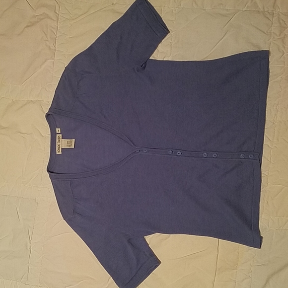 Nomadic Traders blue sweater - Picture 1 of 4